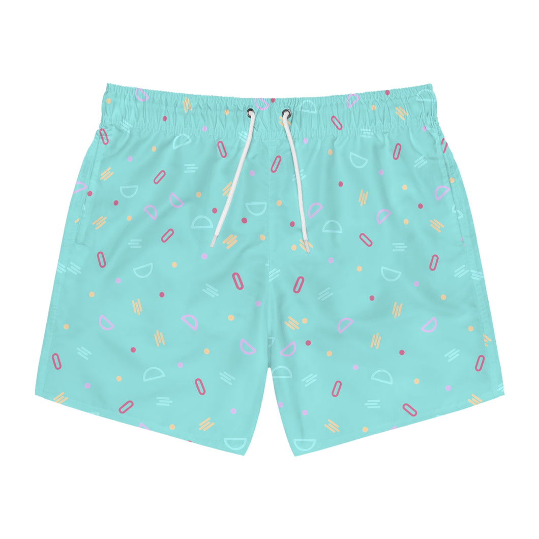 Abstract Doodles Swim Trunks (Summer Collection)