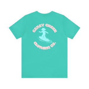 Unisex Caney Creek Stick Surfer Short Sleeve Tee (Summer Collection)