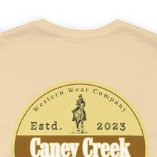 Load image into Gallery viewer, Unisex Caney Creek Western Wear Co. Short Sleeve Tee
