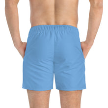 Load image into Gallery viewer, Light Blue Caney Creek Swim Trunks (AOP) (Summer Collection)
